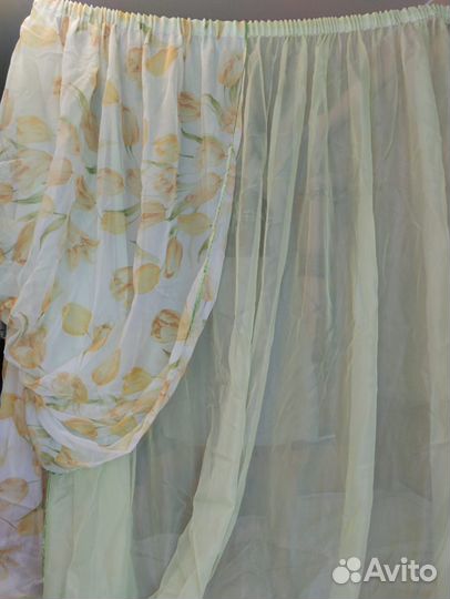 Тюль для кухни