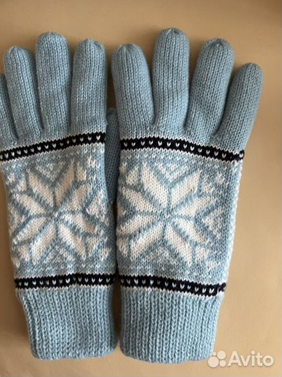 Комплект шапка и перчатки