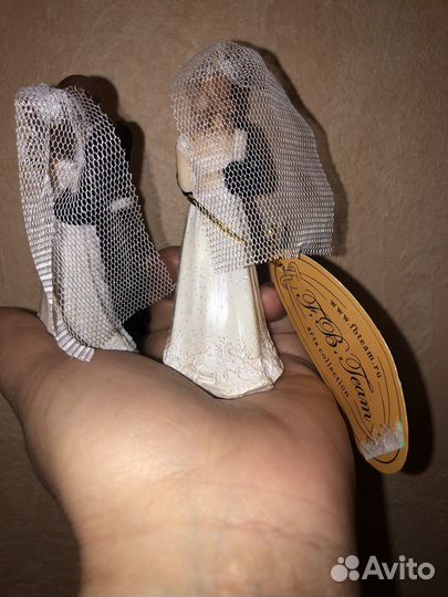 Фигурки для свадебного торта большие и маленькие