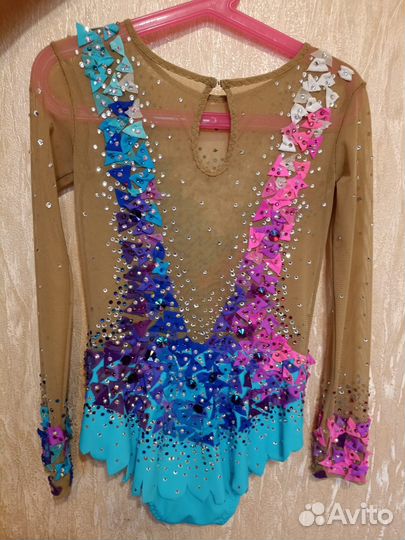 Гимнастический купальник на рост 126-138