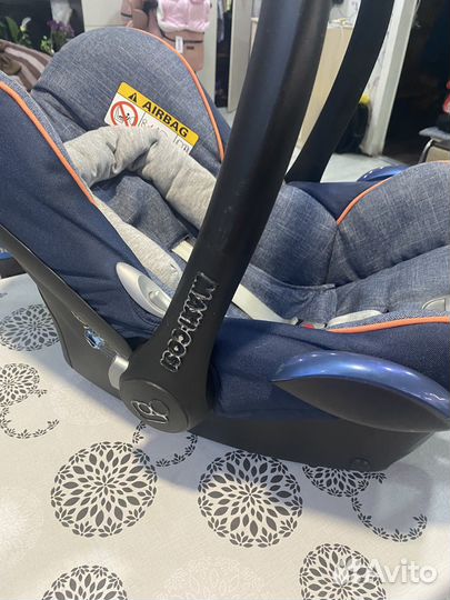 Автолюлька с базой изофикс