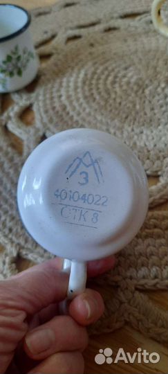 Кружки эмалированные СССР