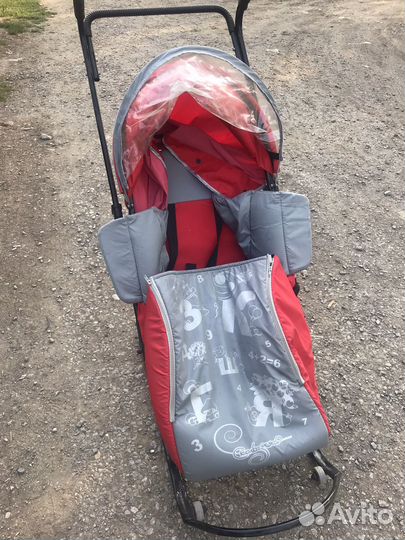 Детские зимние санки