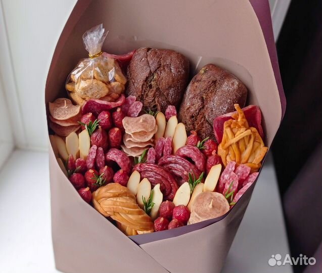 Съедобные букеты для мужчин