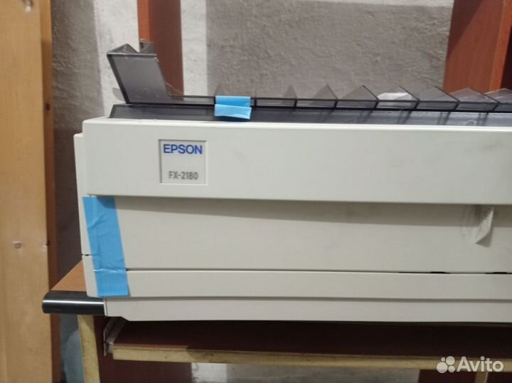 Новый матричный ретро принтер А3: Epson FX 2180