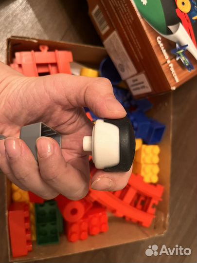 Железная дорога пластик