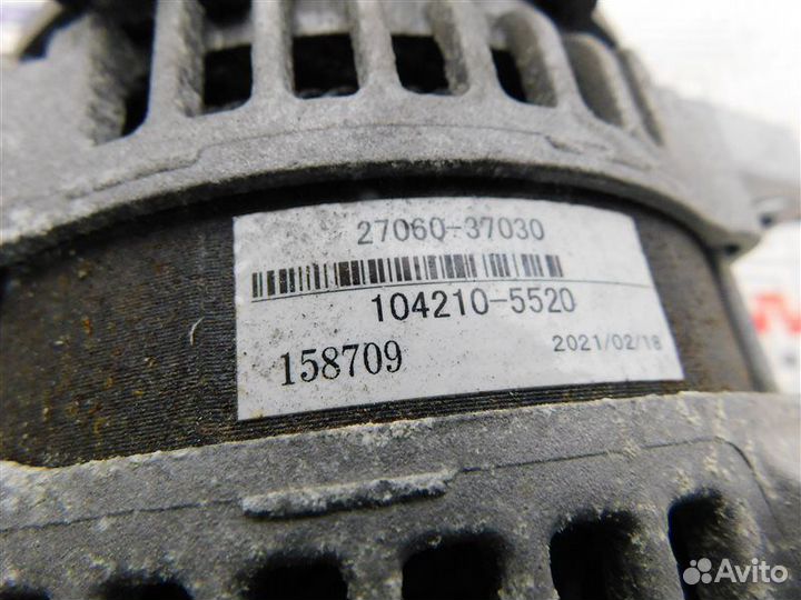 Б/У Генератор Toyota Isis ZGM11G,ZGM11W, Noah