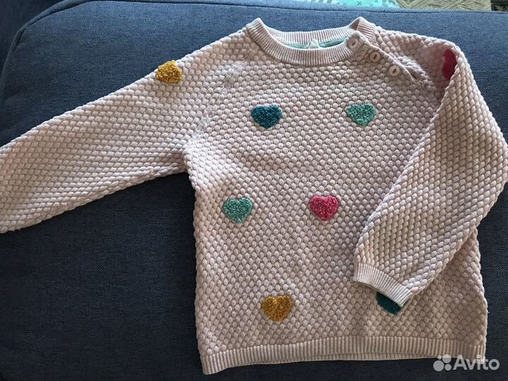 Шерстяная кофта для девочки