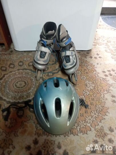 Шлем и ролики