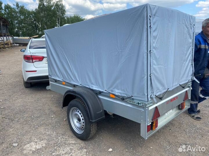 Прицеп 00.002 с тентом 108 см. Рассрочка. Доставка