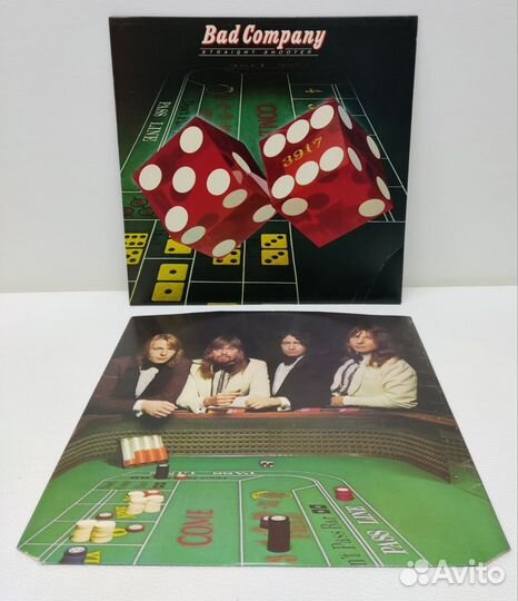 Bad Company - Straight Shooter LP England 1975 NM