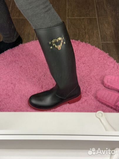 Сапоги резиновые Love Moschino