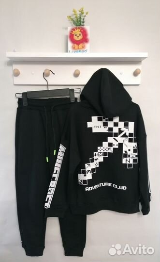 Костюм спортивный для мальчика Minecraft 116-146