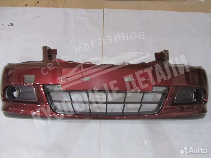 Бампер передний Nissan Almera G15 2012-18 в цвет