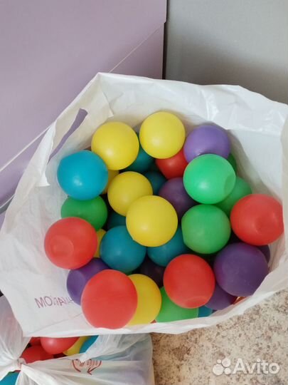 Шарики для сухого бассейна