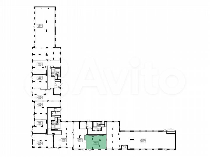 Сдам торговое помещение, 67.5 м²