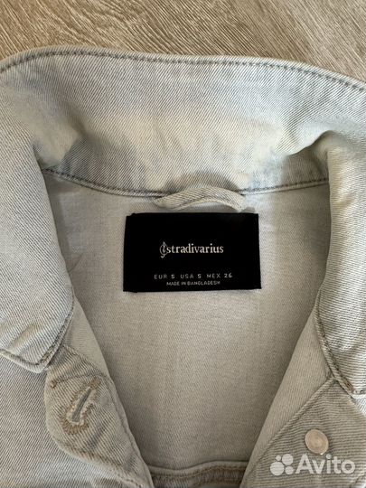 Джинсовая куртка Stradivarius