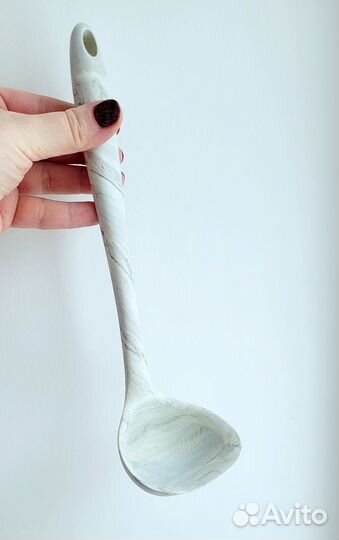 Кухонная утварь половник, шумовка, лопатка силикон