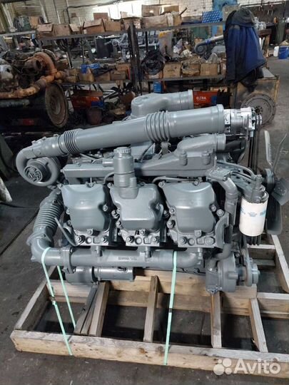 Двигатель ямз 7511 тутаевский охладитель V8 (08)