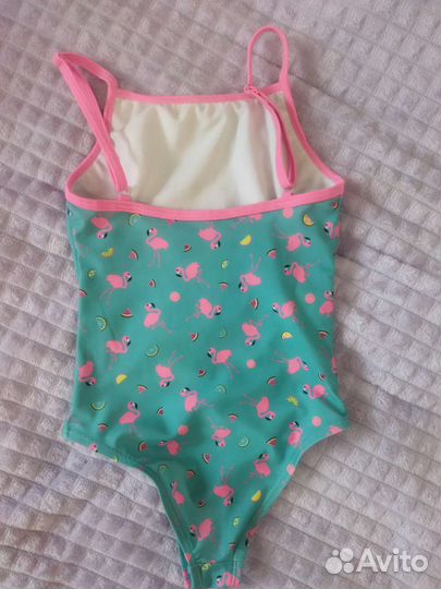 Купальник для девочки слитный 98