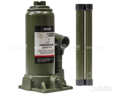 Домкрат бутылочный гидравл. 6 т. (175-350 мм)