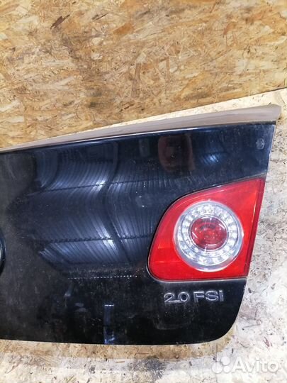 Крышка багажника Volkswagen Passat B6 sedan черная