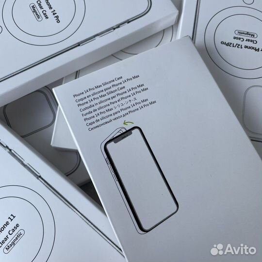 Прозрачные чехлы MagSafe новые iPhone