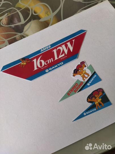 Наклейки sanyo