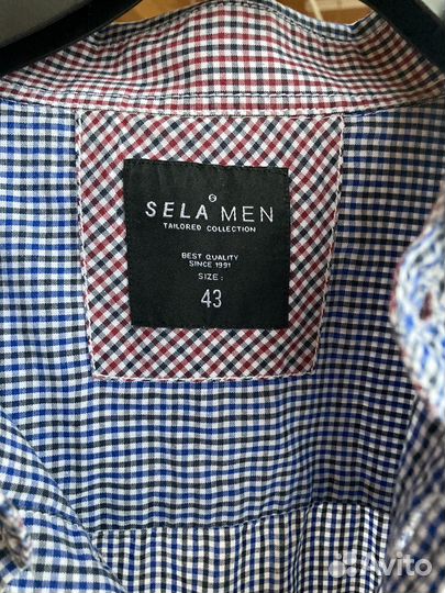Рубашка мужска Sela men 43