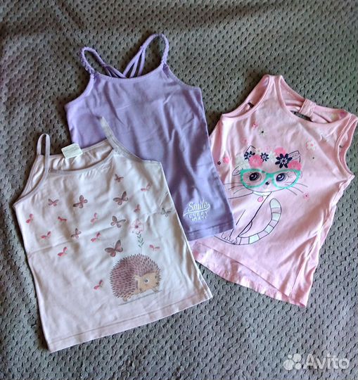 Летние вещи пакетом на девочку 116