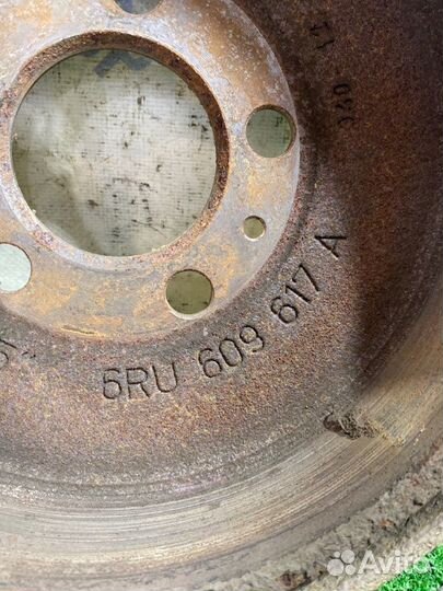 Барабан тормозной задний левый Volkswagen Polo