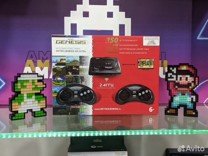 Приставка sega Retro Genesis HD Ultra 150 игр hdmi