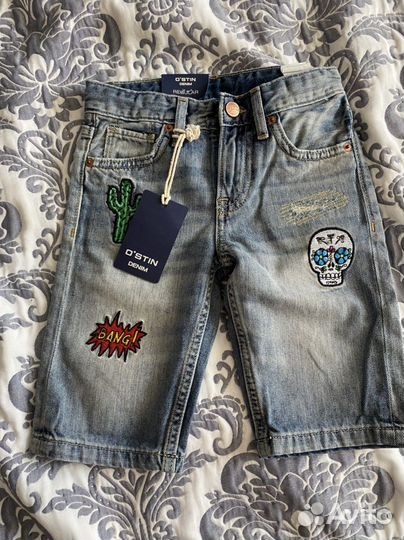 Шорты джинсовые для мальчика 110