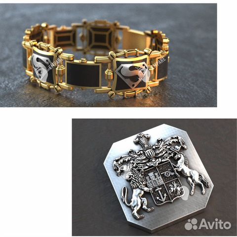 3Д модель визуализация ювелирные изделия