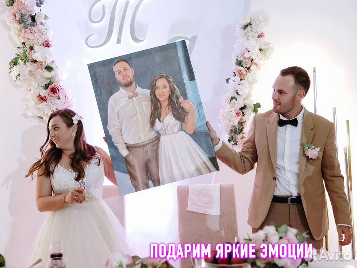 Портрет по фото на холсте на заказ Нижний Новгород