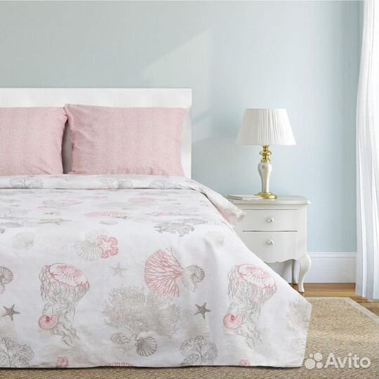 Постельное бельё Этель 2 сп 'Ракушки' 175х215 см