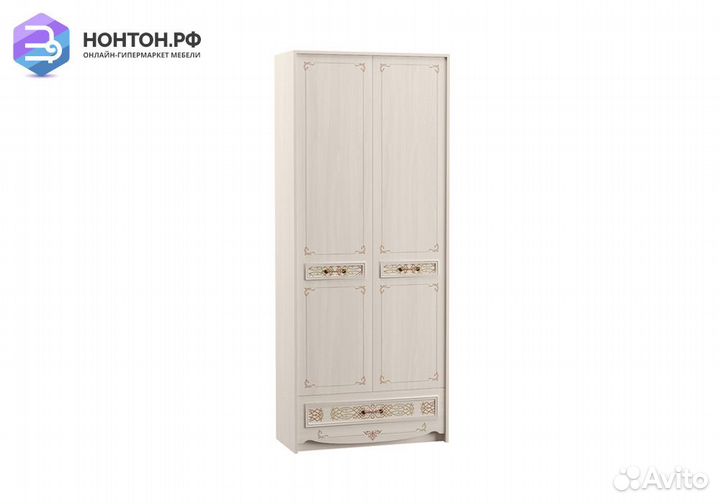 Шкаф комбинированный Флоренция 13.04 ясень анкор