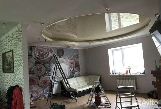 Натяжные потолки, жалюзи, рулонные шторы