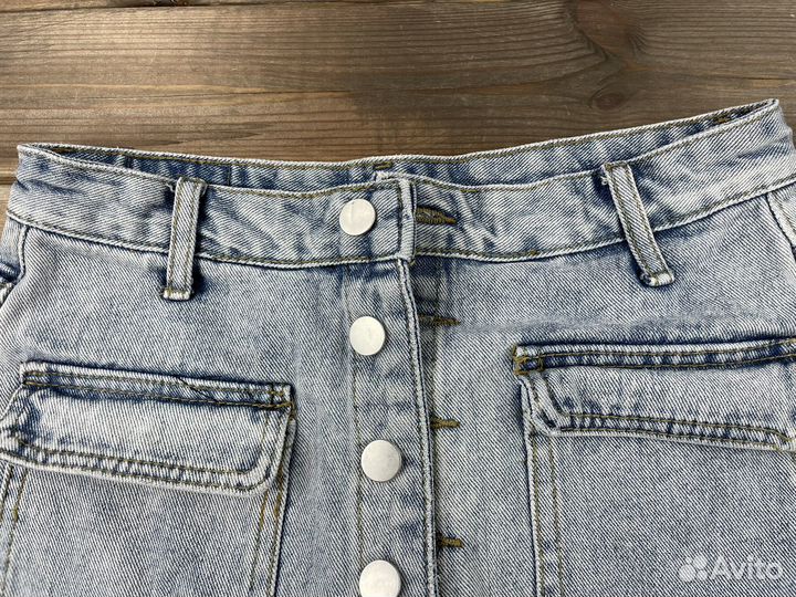 Юбка шорты джинсовые