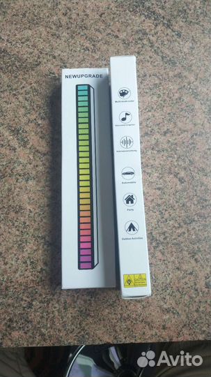 Светодиодный светильник цветомузыка