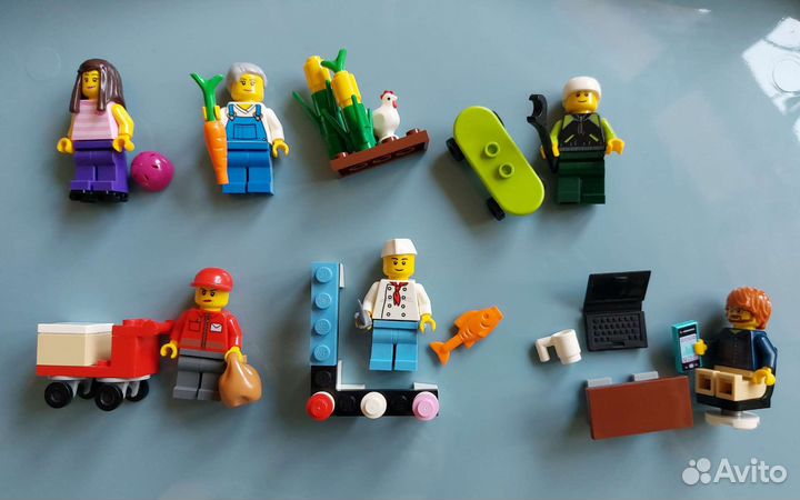 Lego City человечки