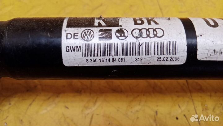 Полуось передняя (привод) A4 (B7)