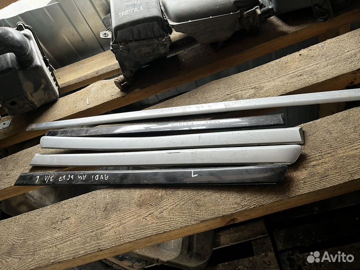 Молдинг двери передний задний Audi A4 b6 b7