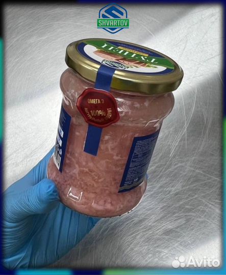 Тунец натуральный в собственном соку