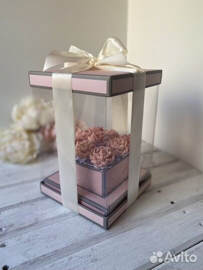 Шоколадные пионы