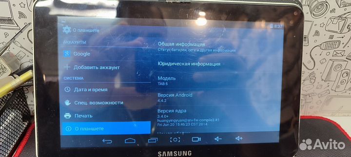 Планшет samsung tab 5 3g