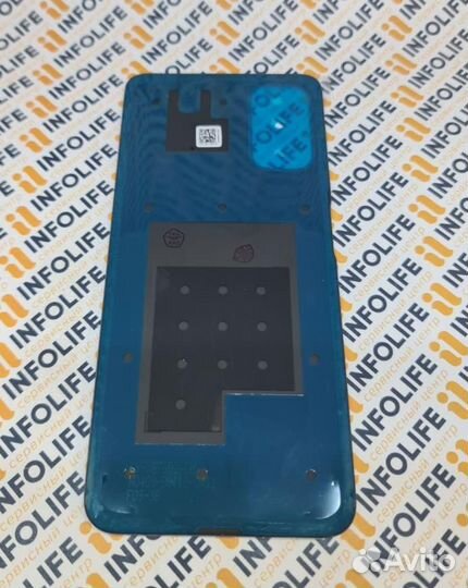 Задняя крышка для Xiaomi Redmi Note 10T (серебро)