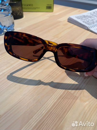 Очки леопардовые пластик