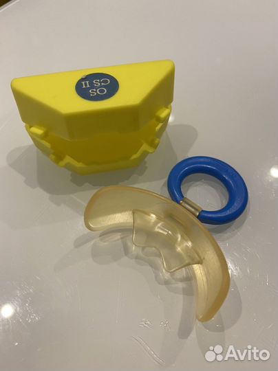 Вестибулярная пластинка с козырьком мягкая