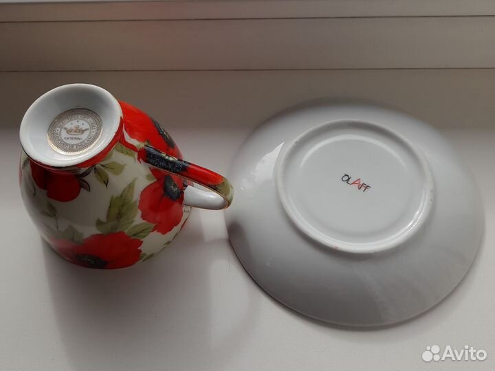 Набор чашка с блюдцем